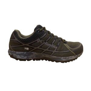 Columbia Men's Olive Green Mesh OutDry Waterproof Trail Running Shoes Size 10